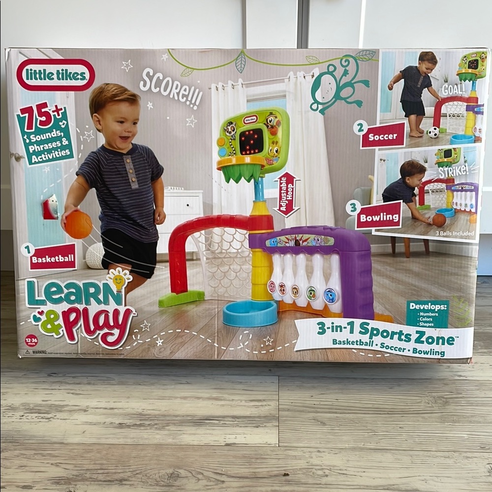 3-in-1 Sports Zone - Multicolor